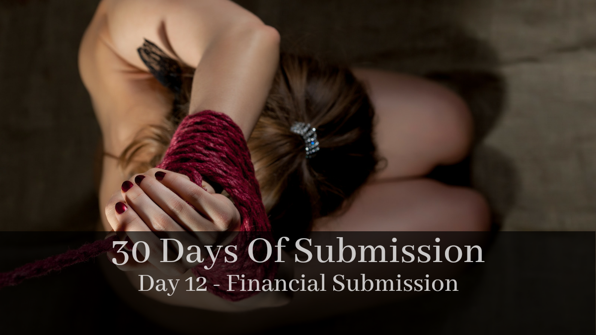 30 Days Of Submission: Day 12 – Financial Submission